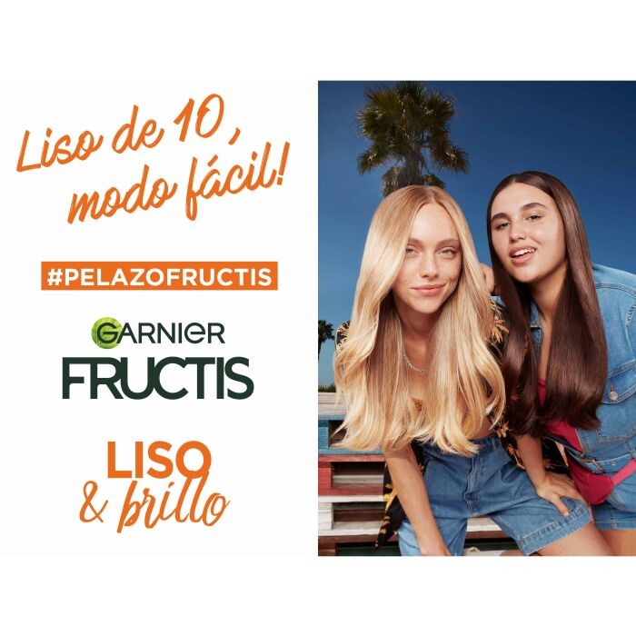 Кондиционер для волос Fructis Liso & Brillo Acondicionador Pelo Liso, rebelde o difícil de alisar 300 ml Garnier, 300 ml
Кондиционер для волос Fructis Liso & Brillo Acondicionador Pelo Liso, rebelde o difícil de alisar 300 ml Garnier, 300 ml