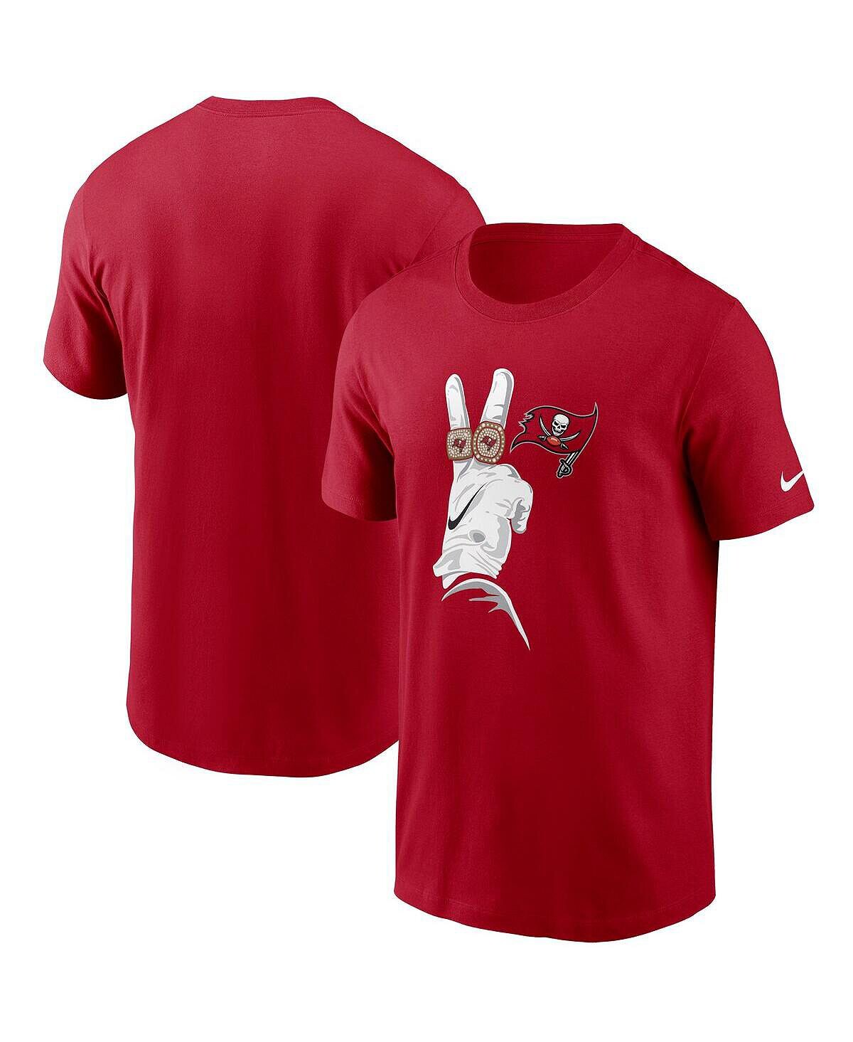 Мужская красная футболка с кольцами Tampa Bay Buccaneers Hometown Collection Nike, Красный
Мужская красная футболка с кольцами Tampa Bay Buccaneers Hometown Collection Nike, Красный