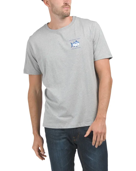 Футболка с короткими рукавами Heather Original Skipjack Southern Tide, цвет Quarry
Футболка с короткими рукавами Heather Original Skipjack Southern Tide, цвет Quarry