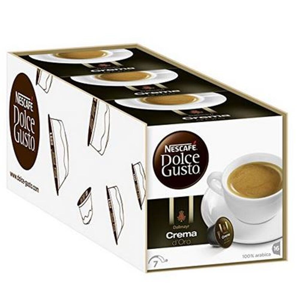 Nescafe Dolce Gusto Dallmayr Crema d Oro 16 капсул, упаковка по 3 шт. Nestlé
Nescafe Dolce Gusto Dallmayr Crema d Oro 16 капсул, упаковка по 3 шт. Nestlé