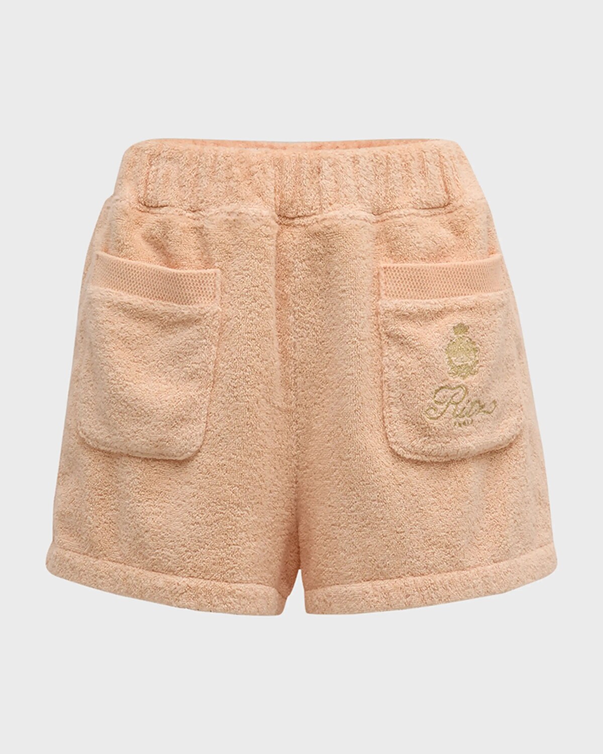 Шорты из хлопковой махровой ткани FRAME x Ritz Paris с вышивкой, цвет Ritz Pink
Шорты из хлопковой махровой ткани FRAME x Ritz Paris с вышивкой, цвет Ritz Pink