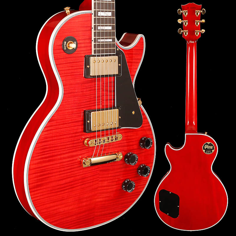 Электрогитара Gibson Les Paul Custom Figured, HAND SELECTED TOP Transparent Red Flame 9lbs 15.1oz
Электрогитара Gibson Les Paul Custom Figured, HAND SELECTED TOP Transparent Red Flame 9lbs 15.1oz