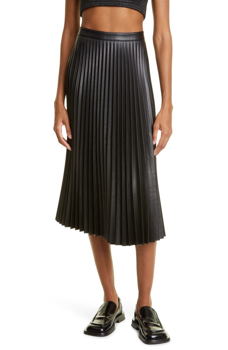 Плиссированная юбка-миди из искусственной кожи PROENZA SCHOULER WHITE LABEL, черный
Плиссированная юбка-миди из искусственной кожи PROENZA SCHOULER WHITE LABEL, черный