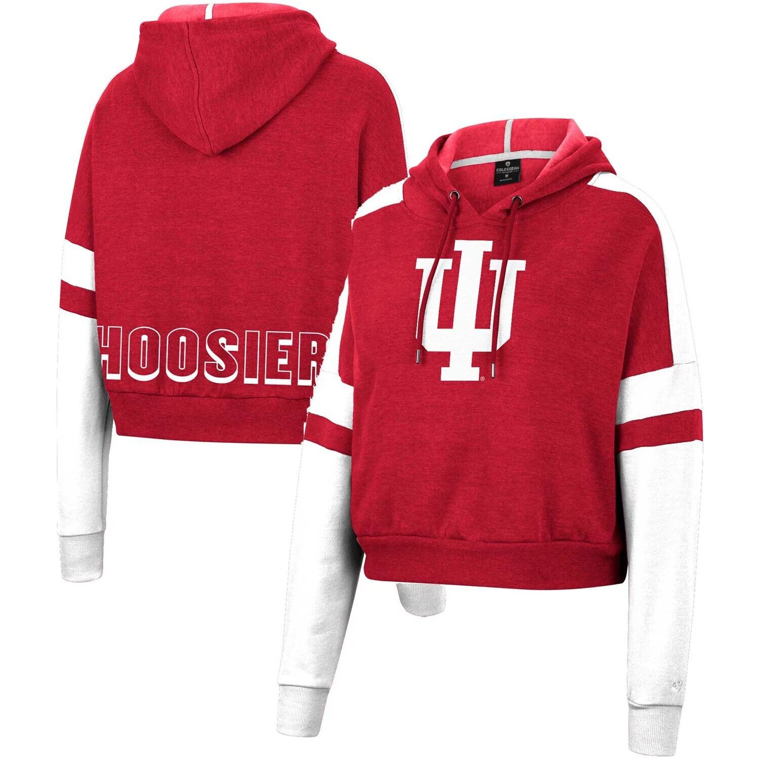 Женские укороченные пуловеры с капюшоном и логотипом Colosseum Crimson Indiana Hoosiers Colosseum
Женские укороченные пуловеры с капюшоном и логотипом Colosseum Crimson Indiana Hoosiers Colosseum
