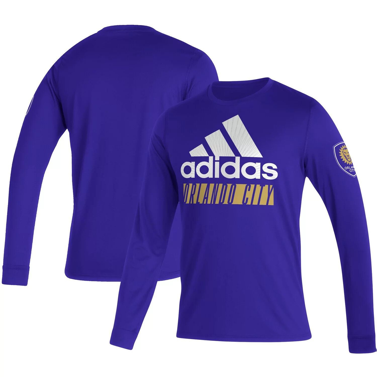 Мужская фиолетовая футболка с длинным рукавом Orlando City SC Vintage Performance adidas, Фиолетовый
Мужская фиолетовая футболка с длинным рукавом Orlando City SC Vintage Performance adidas, Фиолетовый