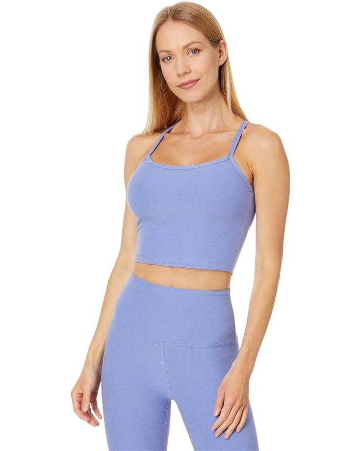 Топ Beyond Yoga Spacedye Slim Racerback Cropped Tank Top, цвет Periwinkle Cloud Heather
Топ Beyond Yoga Spacedye Slim Racerback Cropped Tank Top, цвет Periwinkle Cloud Heather