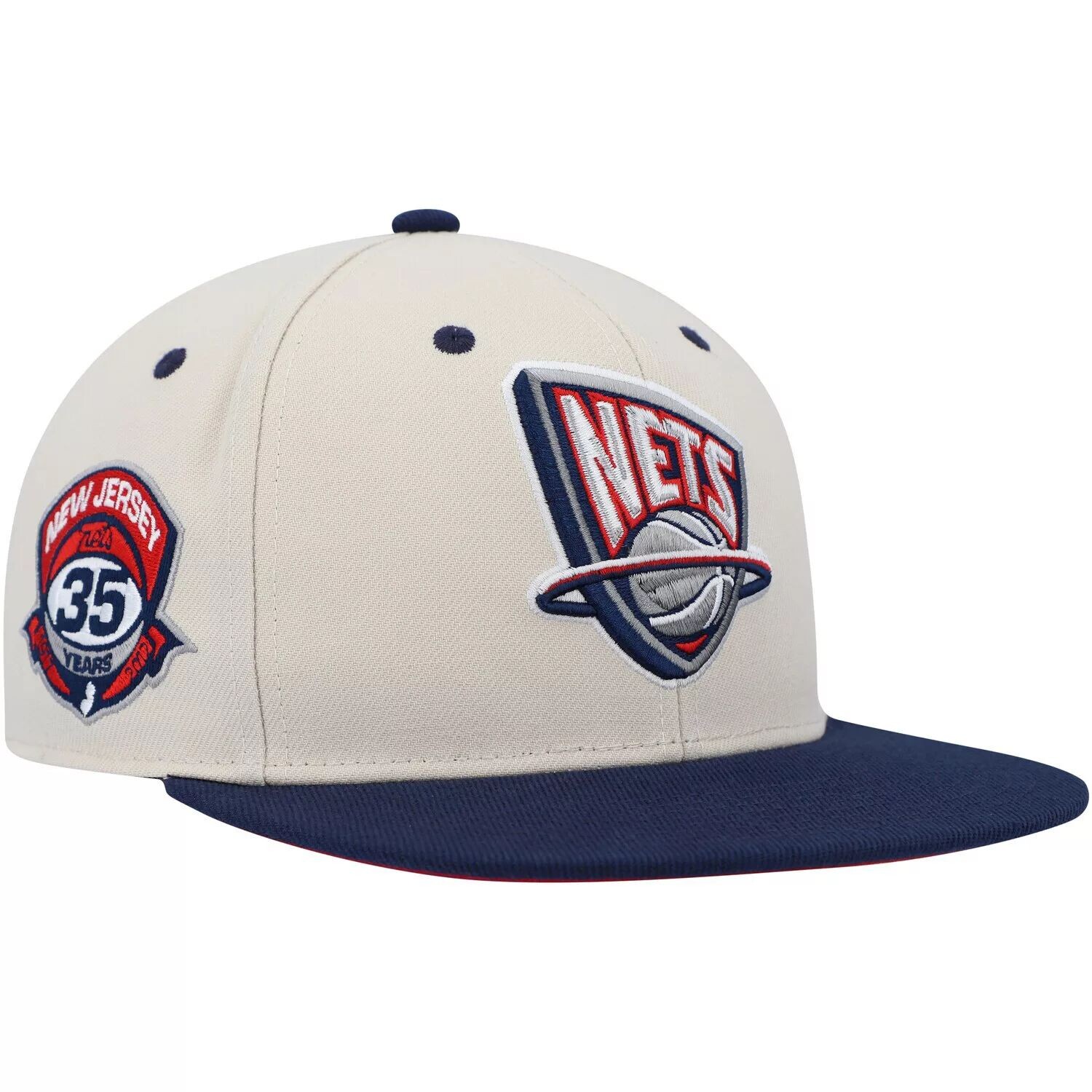 Мужская шляпа Mitchell & Ness Cream New Jersey Nets 35 лет из твердой древесины, классическая приталенная шляпа
Мужская шляпа Mitchell & Ness Cream New Jersey Nets 35 лет из твердой древесины, классическая приталенная шляпа