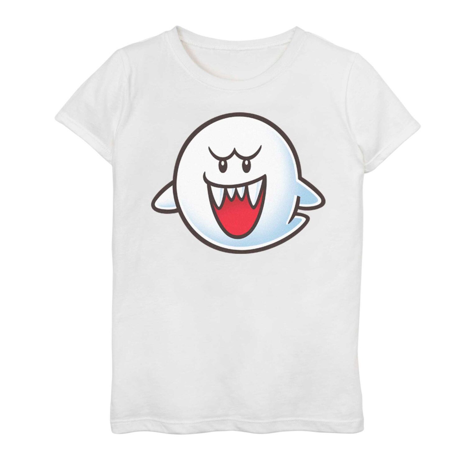Футболка с портретом Nintendo Super Mario Boo для девочек 7–16 лет Licensed Character, белый
Футболка с портретом Nintendo Super Mario Boo для девочек 7–16 лет Licensed Character, белый