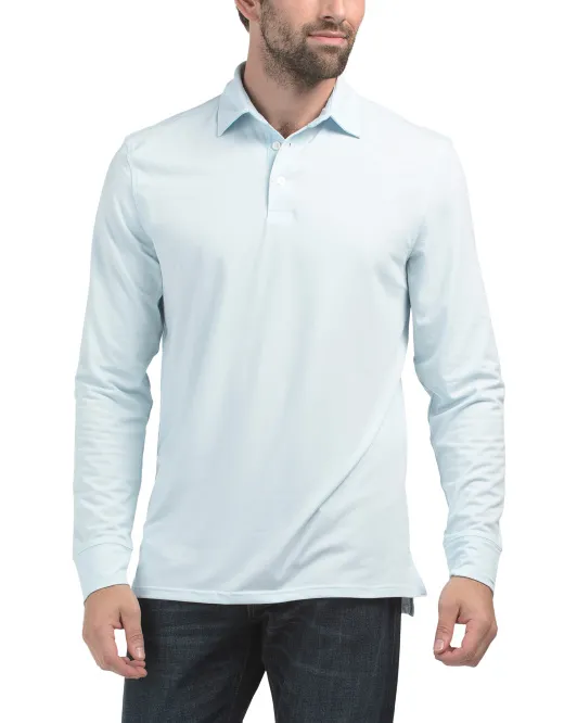 Поло с длинными рукавами и полосками Ryder Performance Southern Tide, цвет Heather Cloud
Поло с длинными рукавами и полосками Ryder Performance Southern Tide, цвет Heather Cloud