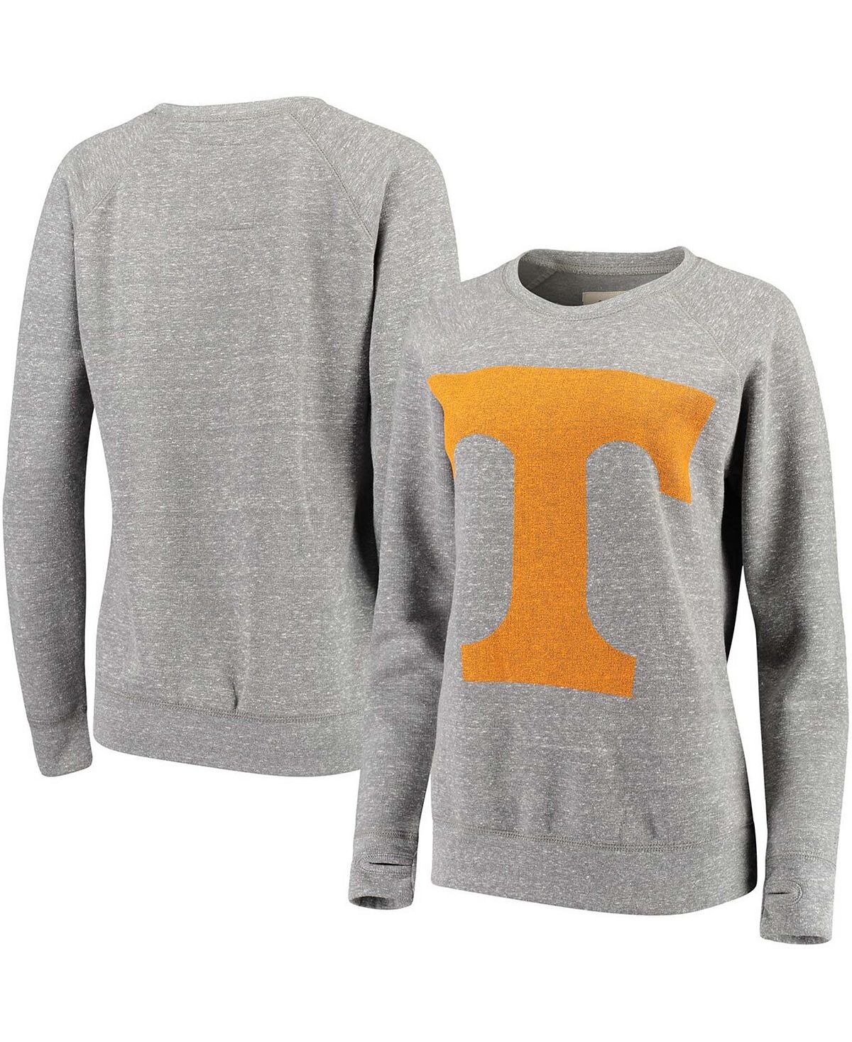 Женский флисовый свитшот с круглым вырезом трехслойного цвета Tennessee Volunteers Big Team Logo Knobi серого цвета Pressbox, Серый
Женский флисовый свитшот с круглым вырезом трехслойного цвета Tennessee Volunteers Big Team Logo Knobi серого цвета Pressbox, Серый