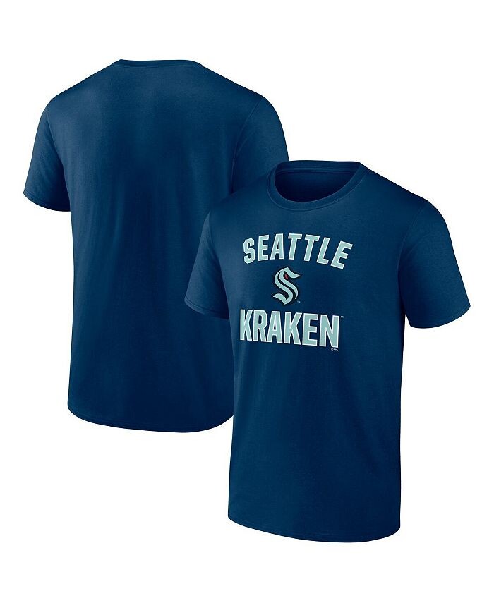 Мужская темно-синяя футболка с надписью Seattle Kraken Special Edition 2.0 Fanatics, синий
Мужская темно-синяя футболка с надписью Seattle Kraken Special Edition 2.0 Fanatics, синий