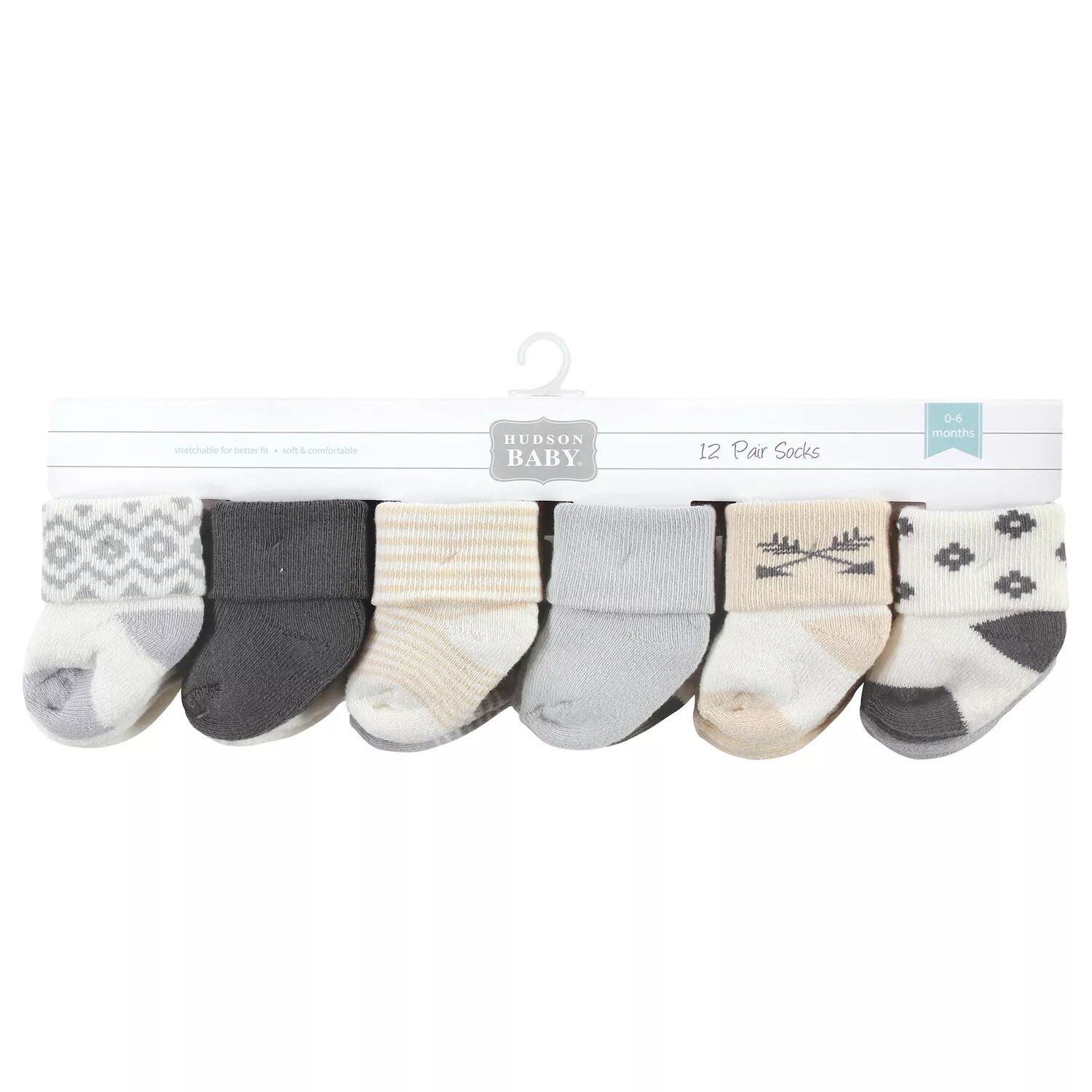 Носки Hudson Baby Cotton Rich для новорожденных и махровые носки, серые стрелки, 12 шт. Hudson Baby
Носки Hudson Baby Cotton Rich для новорожденных и махровые носки, серые стрелки, 12 шт. Hudson Baby