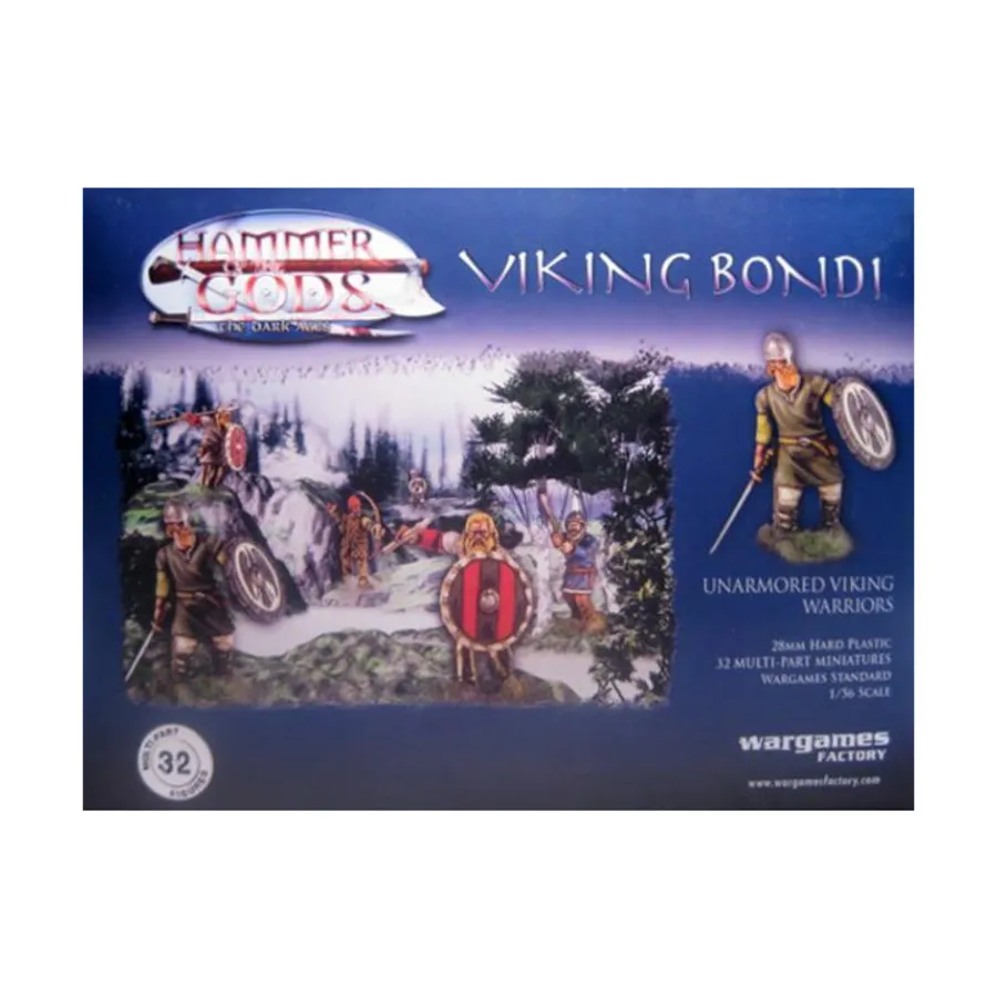 Молот богов - Викинг Бонди, Field of Glory & Other Historical Miniatures (Wargames Factory) (28mm)
Молот богов - Викинг Бонди, Field of Glory & Other Historical Miniatures (Wargames Factory) (28mm)