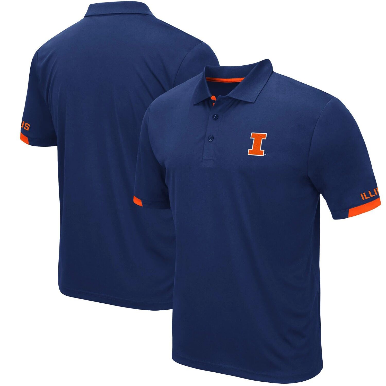 Мужская футболка-поло темно-синего цвета Illinois Fighting Illini Logo Santry Colosseum, Синий
Мужская футболка-поло темно-синего цвета Illinois Fighting Illini Logo Santry Colosseum, Синий