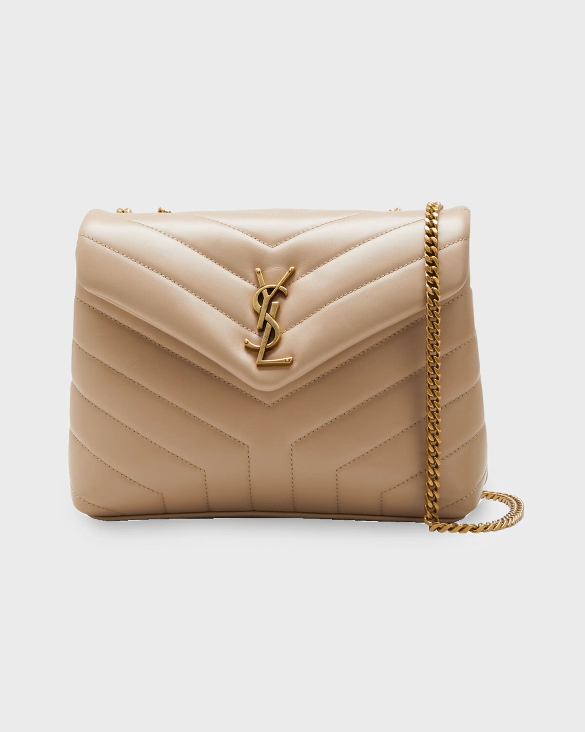 Маленькая сумка через плечо Loulou YSL из стеганой кожи Saint Laurent, цвет Dark Beige
Маленькая сумка через плечо Loulou YSL из стеганой кожи Saint Laurent, цвет Dark Beige