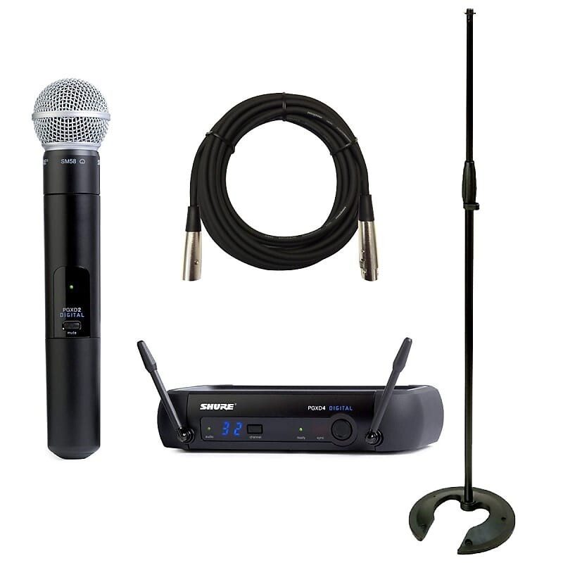 Беспроводная микрофонная система Shure PGXD24/SM58 Wireless Microphone System with SM58 (Band X8: 902 - 928 MHz)
Беспроводная микрофонная система Shure PGXD24/SM58 Wireless Microphone System with SM58 (Band X8: 902 - 928 MHz)