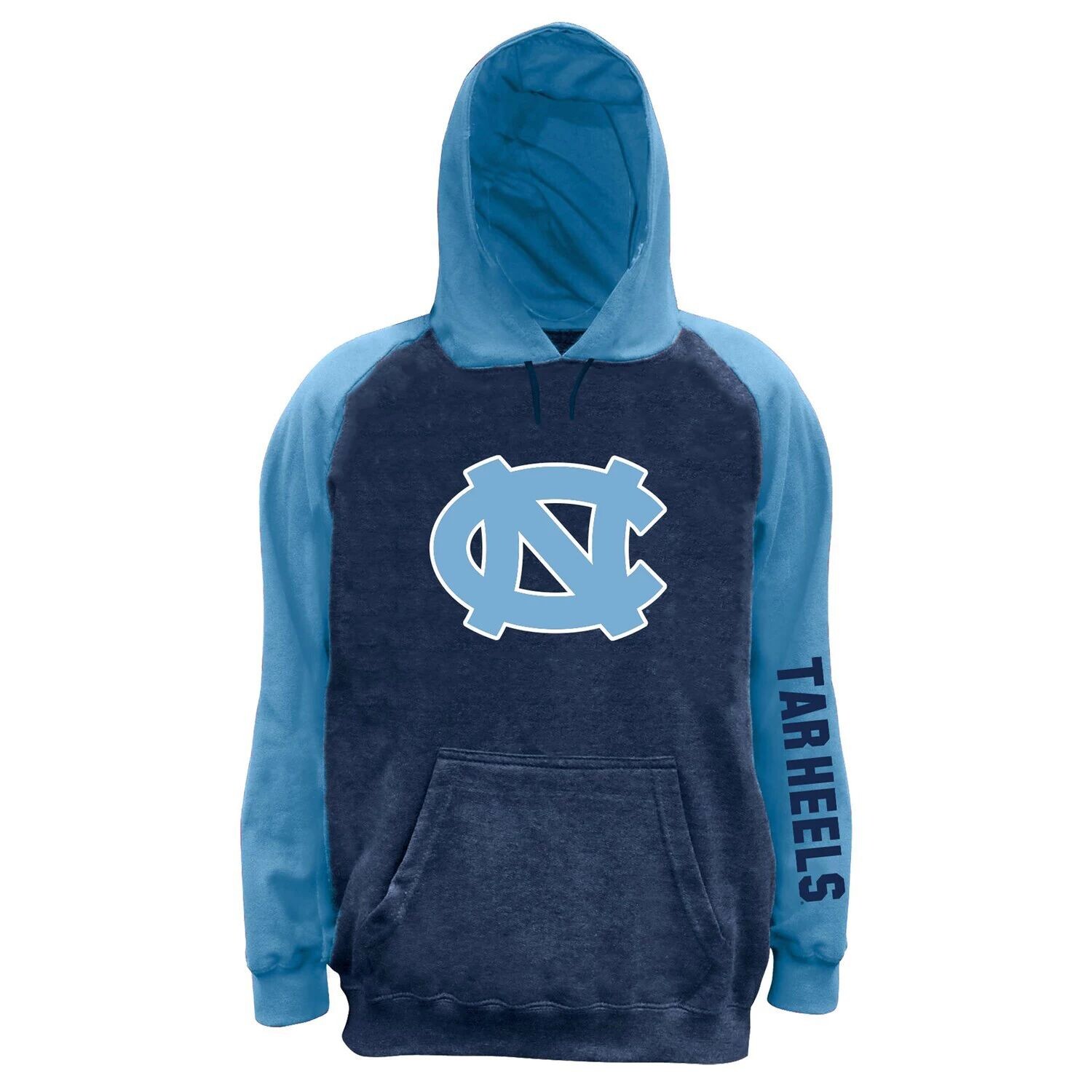 Мужской темно-синий флисовый пуловер с капюшоном North Carolina Tar Heels Big & Tall реглан
Мужской темно-синий флисовый пуловер с капюшоном North Carolina Tar Heels Big & Tall реглан
