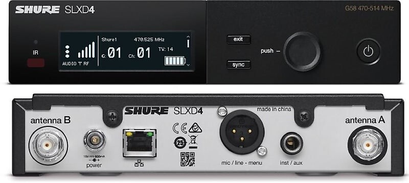 Беспроводная микрофонная система Shure SLX24D Wireless Microphone System with Beta 87a Handheld Transmitter
Беспроводная микрофонная система Shure SLX24D Wireless Microphone System with Beta 87a Handheld Transmitter