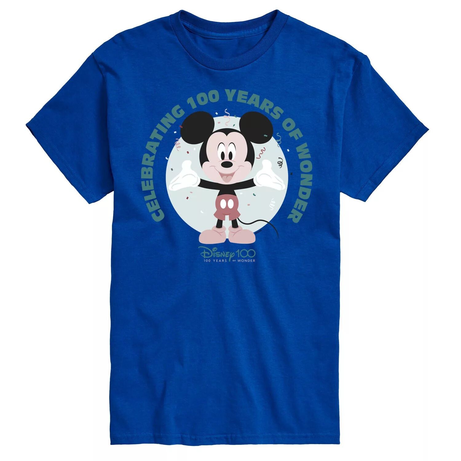 Футболка Disney's Mickey Mouse Big & Tall с рисунком «100 лет чудес» Licensed Character, синий
Футболка Disney's Mickey Mouse Big & Tall с рисунком «100 лет чудес» Licensed Character, синий