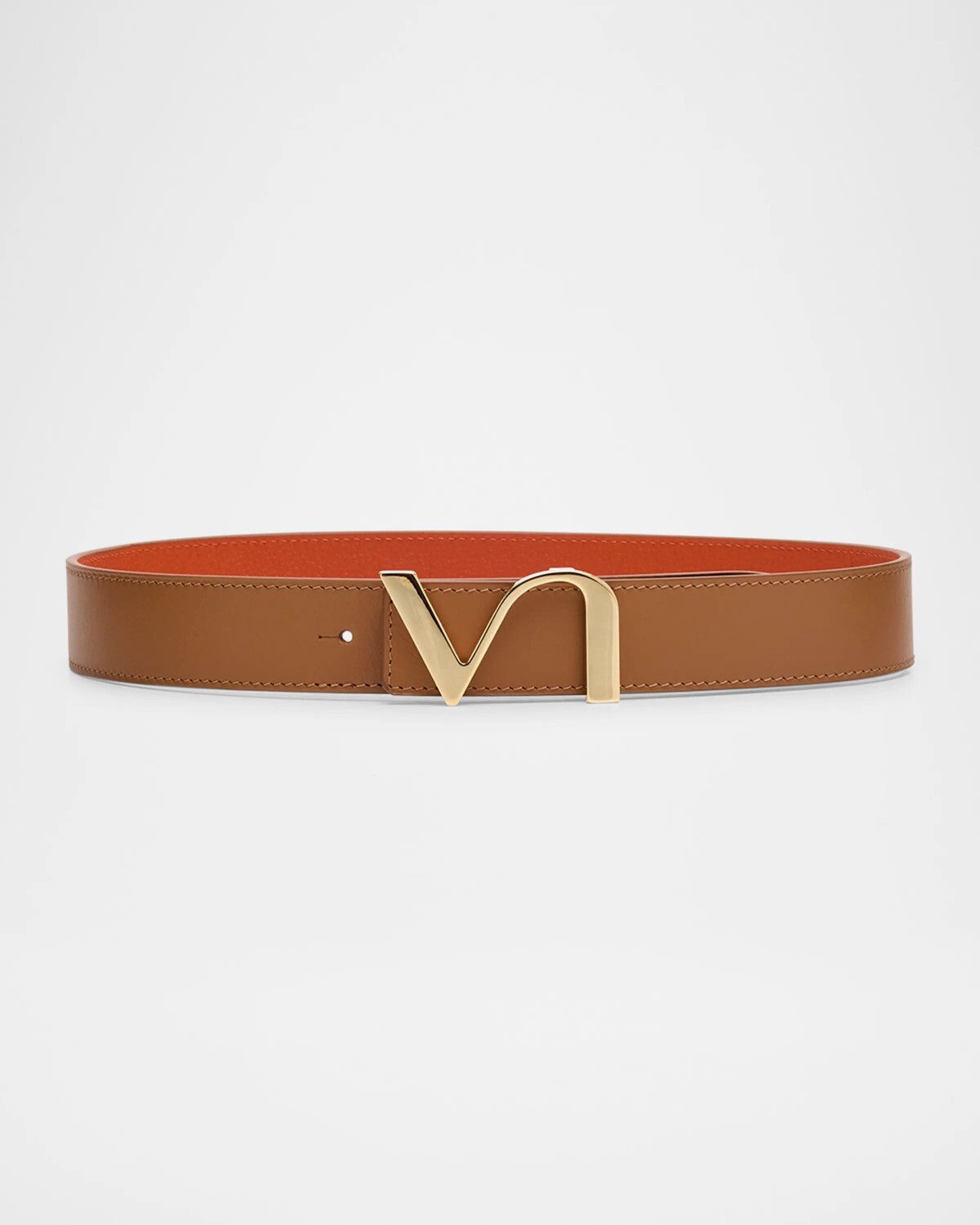 Двусторонний кожаный ремень L'Amourese Vaincourt Paris, цвет Camel Orange
Двусторонний кожаный ремень L'Amourese Vaincourt Paris, цвет Camel Orange