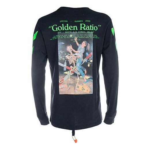 Футболка OFF-WHITE Printing Round Neck Long Sleeves Version Black, черный
Футболка OFF-WHITE Printing Round Neck Long Sleeves Version Black, черный