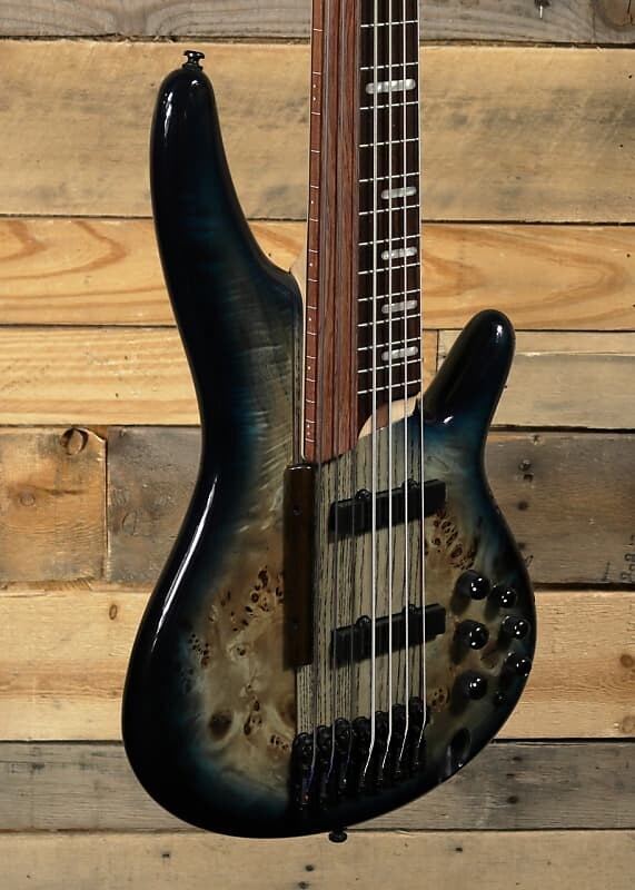 Басс гитара Ibanez Bass Workshop SRAS7 7-String Bass Cosmic Blue Starburst w/ Case
Басс гитара Ibanez Bass Workshop SRAS7 7-String Bass Cosmic Blue Starburst w/ Case