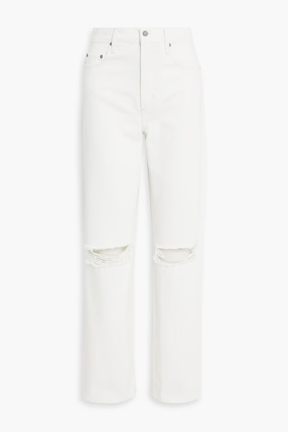 Джинсы прямого кроя с завышенной талией и потертостями Love. Nobody Denim, цвет Off-white
Джинсы прямого кроя с завышенной талией и потертостями Love. Nobody Denim, цвет Off-white