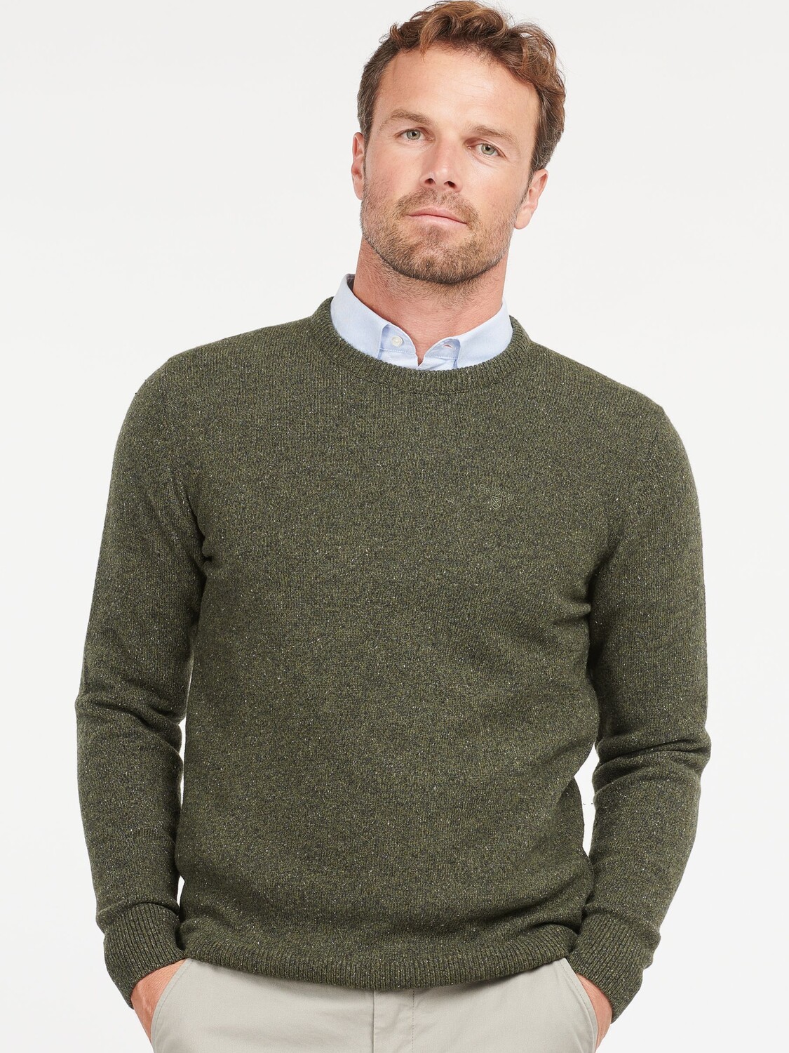 Джемпер Barbour Essential Tisbury из смеси шерсти и шелка с круглым вырезом, Dk Seaweed
Джемпер Barbour Essential Tisbury из смеси шерсти и шелка с круглым вырезом, Dk Seaweed
