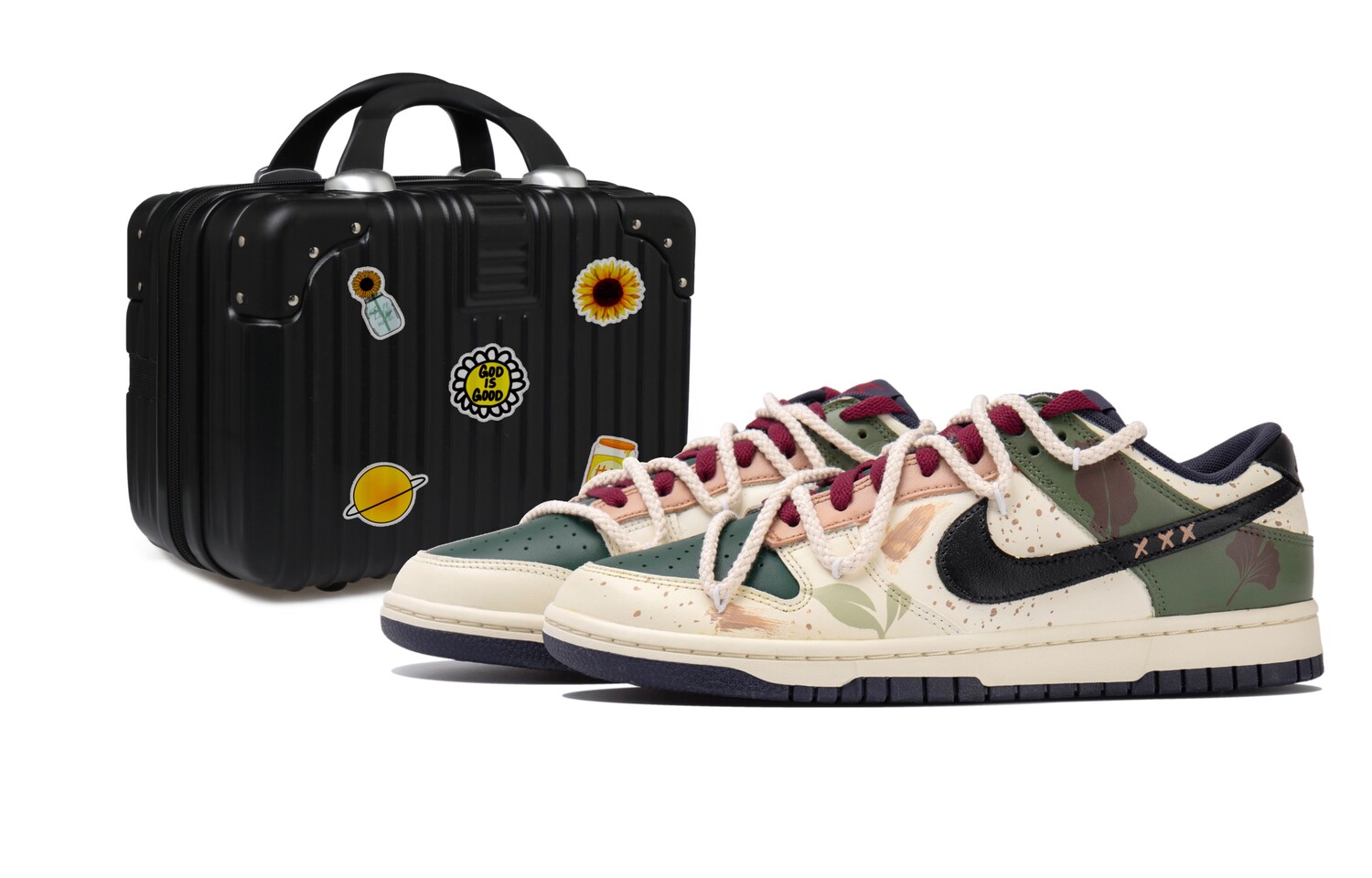 Кроссовки Nike Dunk Skateboarding Shoes Men Low-top Beige/green/black, зеленый
Кроссовки Nike Dunk Skateboarding Shoes Men Low-top Beige/green/black, зеленый