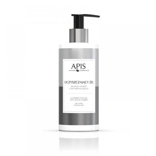 Очищающий гель для умывания с активированным углем, 300 мл Apis, Apis Natural Cosmetics
Очищающий гель для умывания с активированным углем, 300 мл Apis, Apis Natural Cosmetics