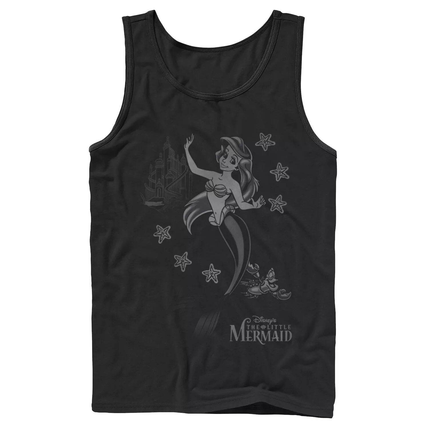Мужская футболка Disney Little Mermaid Ariel Sebastian Under The Sea Tank Licensed Character
Мужская футболка Disney Little Mermaid Ariel Sebastian Under The Sea Tank Licensed Character