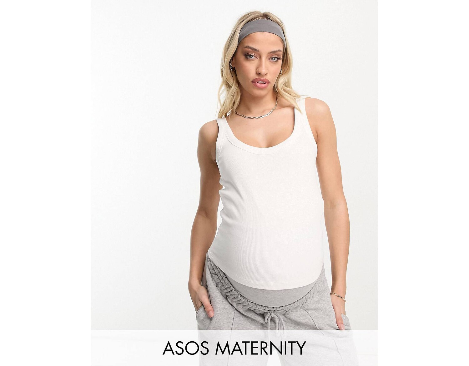 Белый жилет в рубчик с овальным вырезом ASOS DESIGN Maternity ASOS Maternity
Белый жилет в рубчик с овальным вырезом ASOS DESIGN Maternity ASOS Maternity