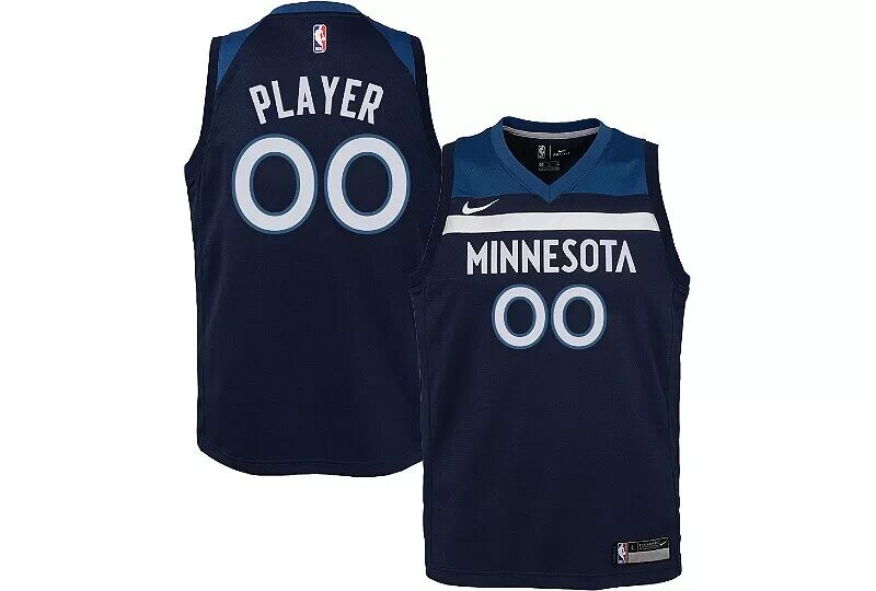 Полный состав Nike Youth Minnesota Timberwolves Темно-синяя майка Dri-FIT Swingman
Полный состав Nike Youth Minnesota Timberwolves Темно-синяя майка Dri-FIT Swingman