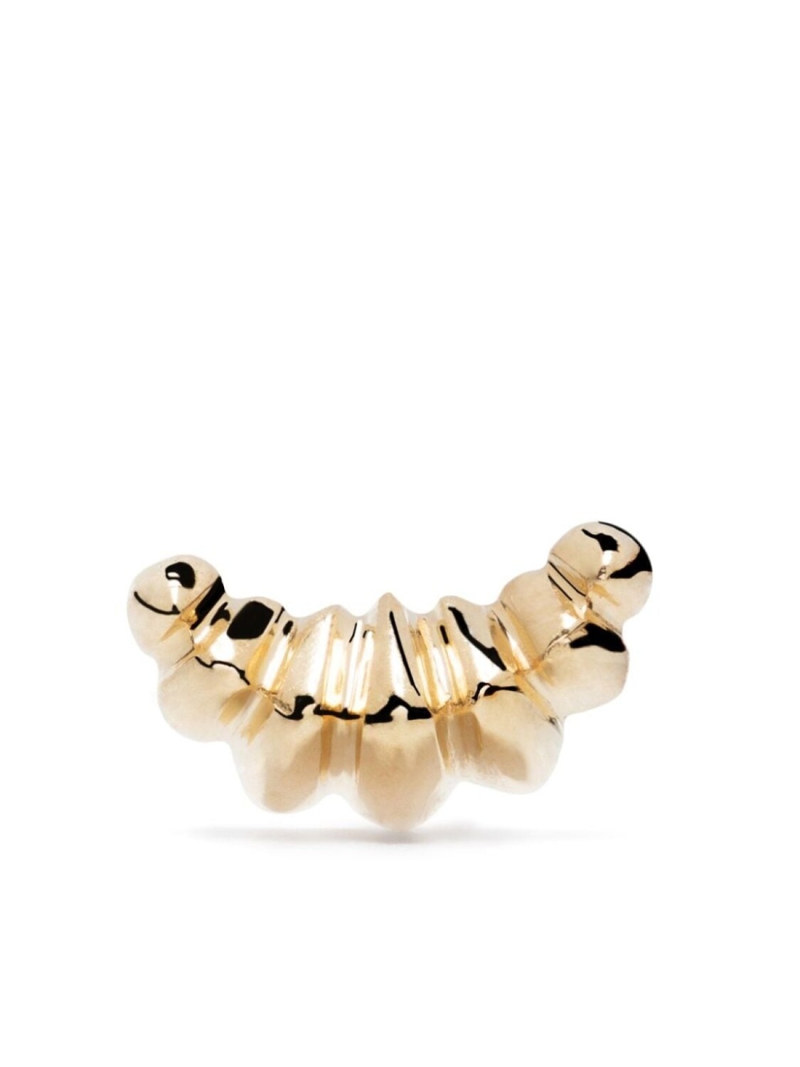 Серьга-гвоздик Croissant из желтого золота Lizzie Mandler Fine Jewelry, золотой
Серьга-гвоздик Croissant из желтого золота Lizzie Mandler Fine Jewelry, золотой