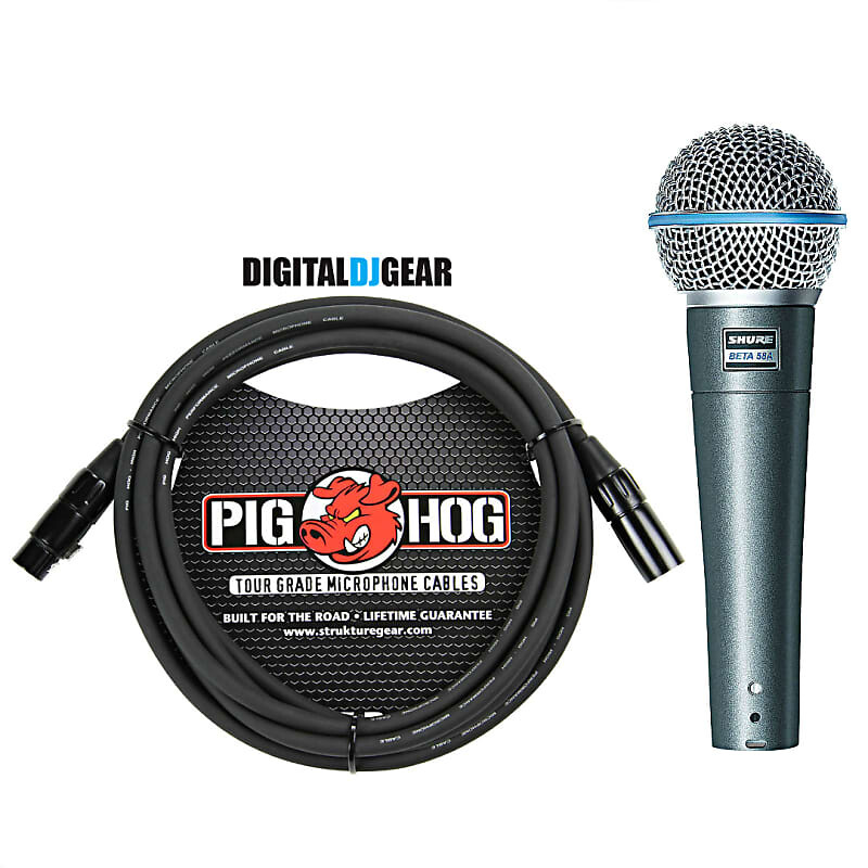 Динамический вокальный микрофон Shure BETA 58A Handheld Supercardioid Dynamic Microphone
Динамический вокальный микрофон Shure BETA 58A Handheld Supercardioid Dynamic Microphone