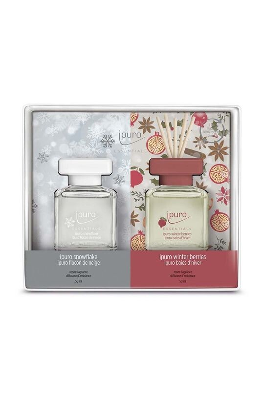 Набор ароматических диффузоров Snow Flakes/Winter Berries, 2 x 50 мл, в упаковке 2 шт. Ipuro, мультиколор
Набор ароматических диффузоров Snow Flakes/Winter Berries, 2 x 50 мл, в упаковке 2 шт. Ipuro, мультиколор