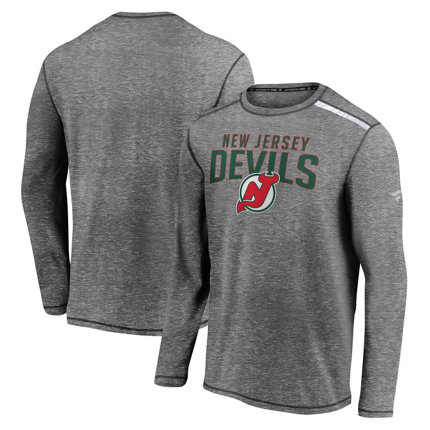 Мужская футболка с длинными рукавами из серого цвета с логотипом Fanatics New Jersey Devils Special Edition
Мужская футболка с длинными рукавами из серого цвета с логотипом Fanatics New Jersey Devils Special Edition