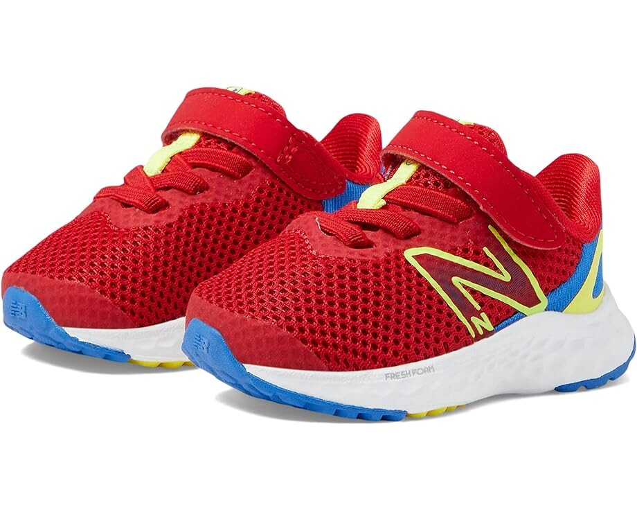 Кроссовки New Balance Fresh Foam Arishi v4 Bungee Lace with Hook-and-Loop Top Strap, цвет Team Red/Marine Blue
Кроссовки New Balance Fresh Foam Arishi v4 Bungee Lace with Hook-and-Loop Top Strap, цвет Team Red/Marine Blue