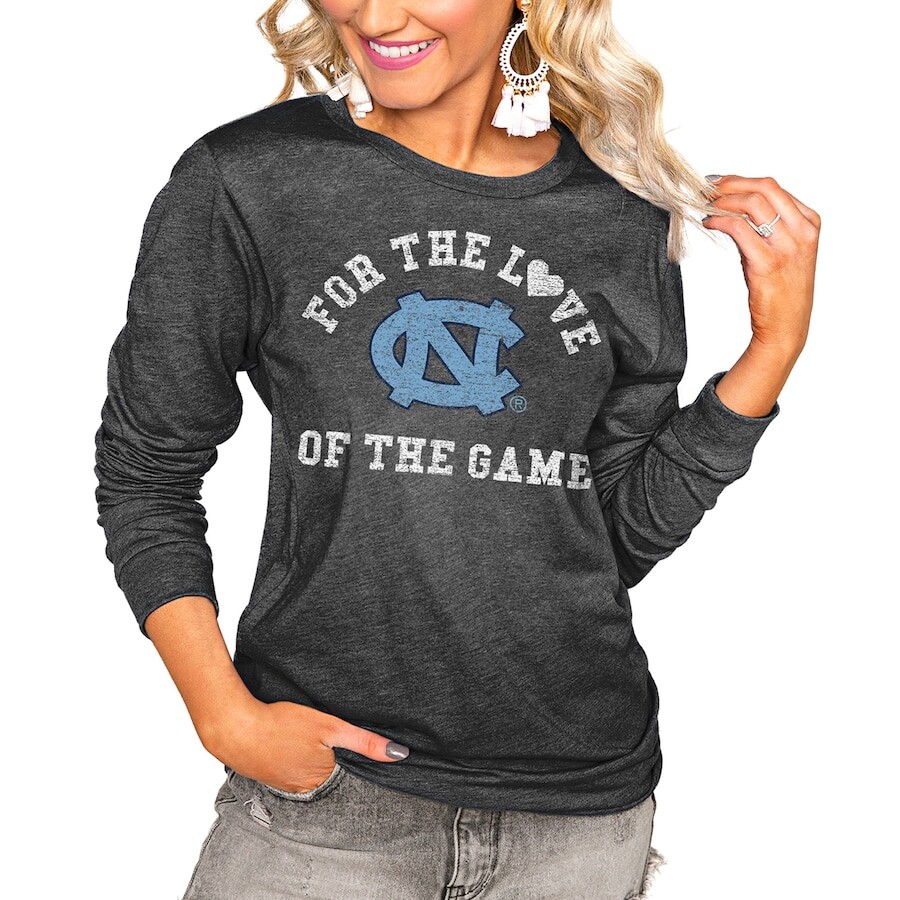 Футболка с длинным рукавом Gameday Couture North Carolina Tar Heels, угольный
Футболка с длинным рукавом Gameday Couture North Carolina Tar Heels, угольный