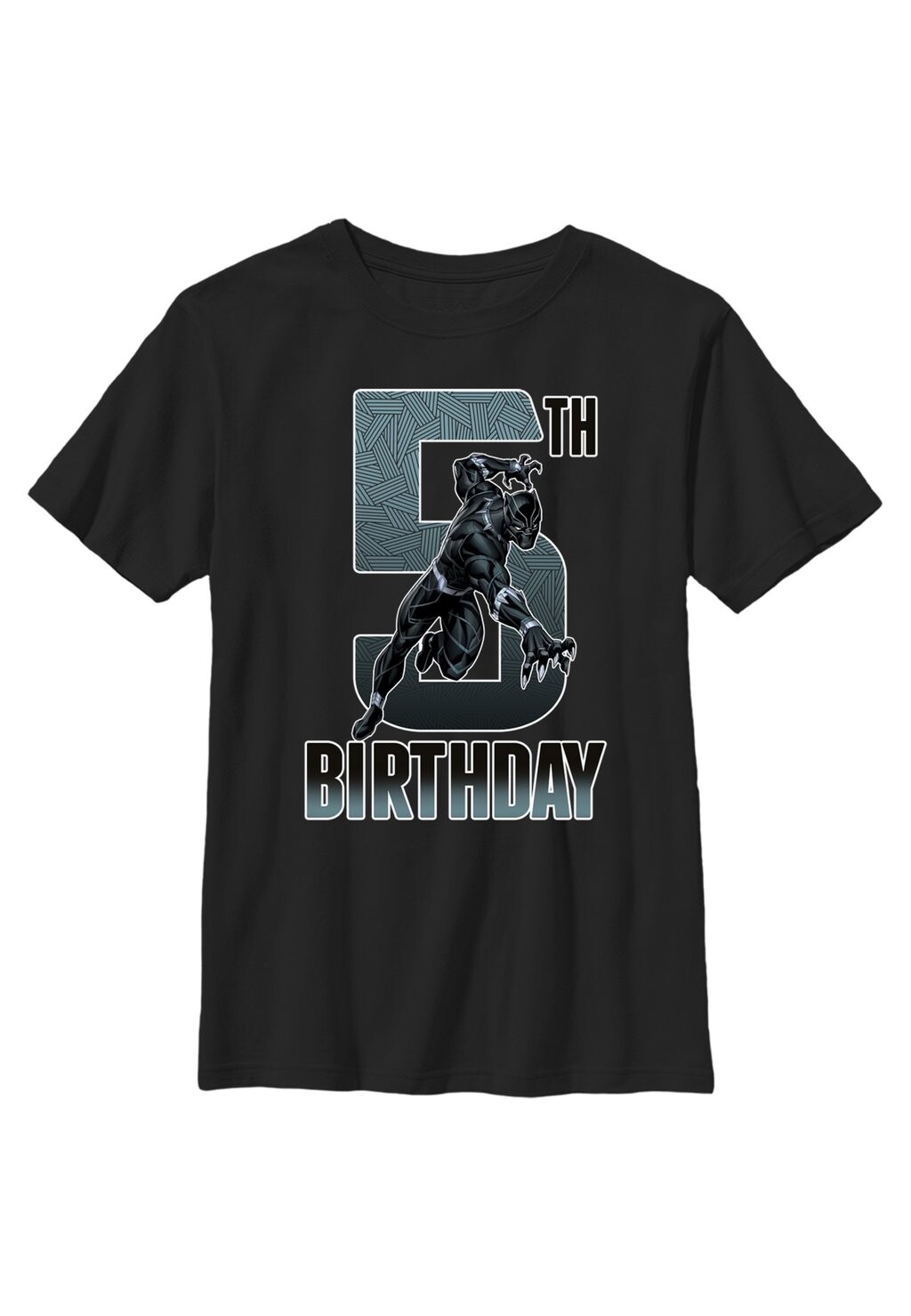 Футболка с принтом Avengers Classic Black Panther 5Th Birthday Marvel, черный
Футболка с принтом Avengers Classic Black Panther 5Th Birthday Marvel, черный