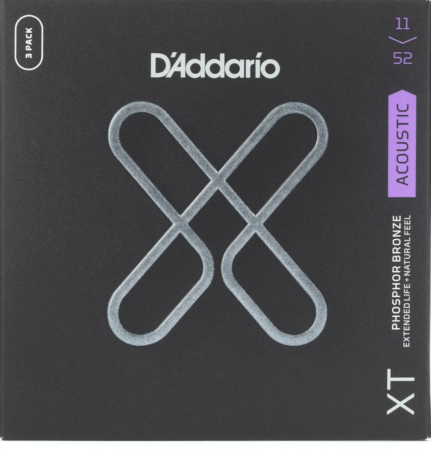 Струны для акустической гитары D'Addario XTAPB1152 XT с фосфорным бронзовым покрытием — .011-.052 Custom Light (3 шт.)
Струны для акустической гитары D'Addario XTAPB1152 XT с фосфорным бронзовым покрытием — .011-.052 Custom Light (3 шт.)
