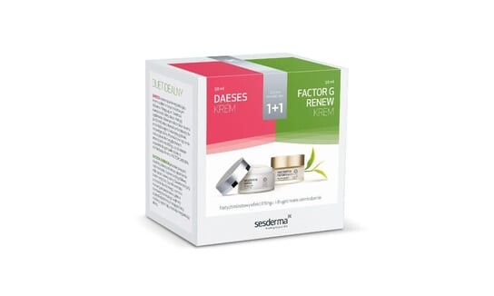 Крем-лифтинг, 50 мл + крем Factor G Renew, 50 мл Sesderma, Deases, set, Sasderma
Крем-лифтинг, 50 мл + крем Factor G Renew, 50 мл Sesderma, Deases, set, Sasderma