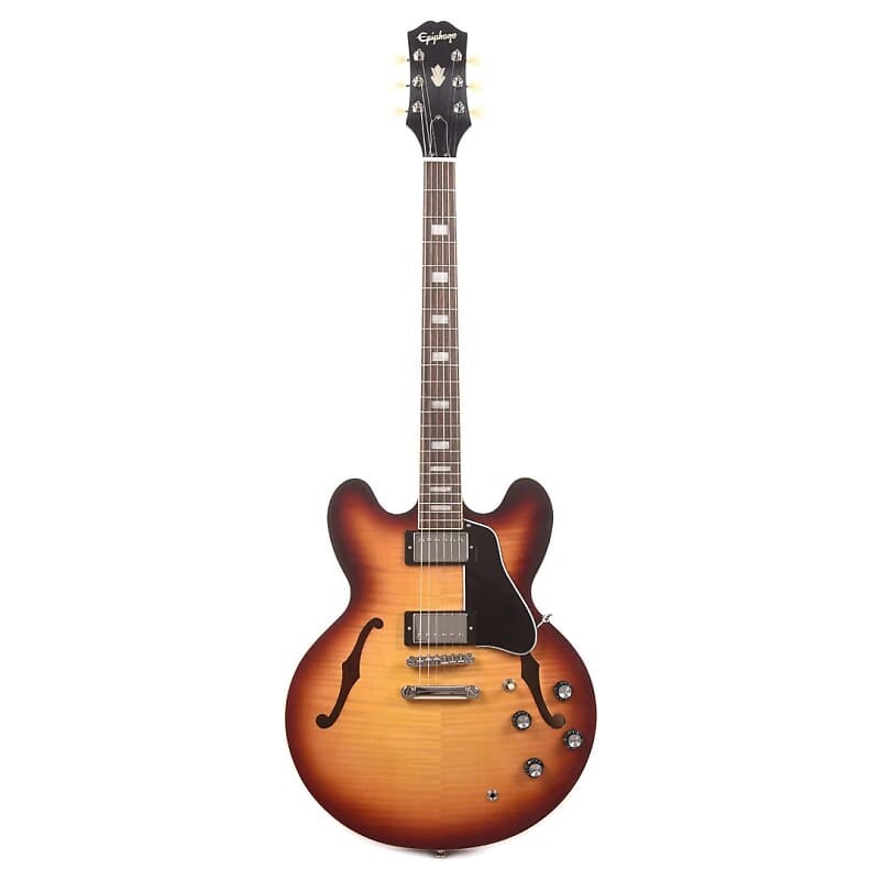Электрогитара Epiphone ES-335 Semi Hollow Body Elec Guitar Figured Maple - Raspberry Tea Burst
Электрогитара Epiphone ES-335 Semi Hollow Body Elec Guitar Figured Maple - Raspberry Tea Burst