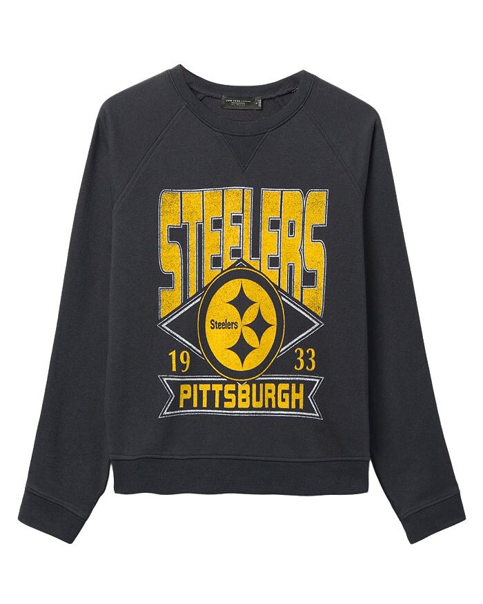Лонгслив женский Women's NFL Pittsburgh Steelers Overtime Crew Junk Food Clothing, черный
Лонгслив женский Women's NFL Pittsburgh Steelers Overtime Crew Junk Food Clothing, черный