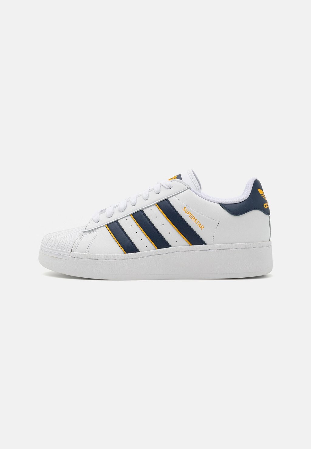 Кроссовки низкие SUPERSTAR XLG UNISEX adidas Originals, цвет footwear white/night indigo/crew yellow
Кроссовки низкие SUPERSTAR XLG UNISEX adidas Originals, цвет footwear white/night indigo/crew yellow