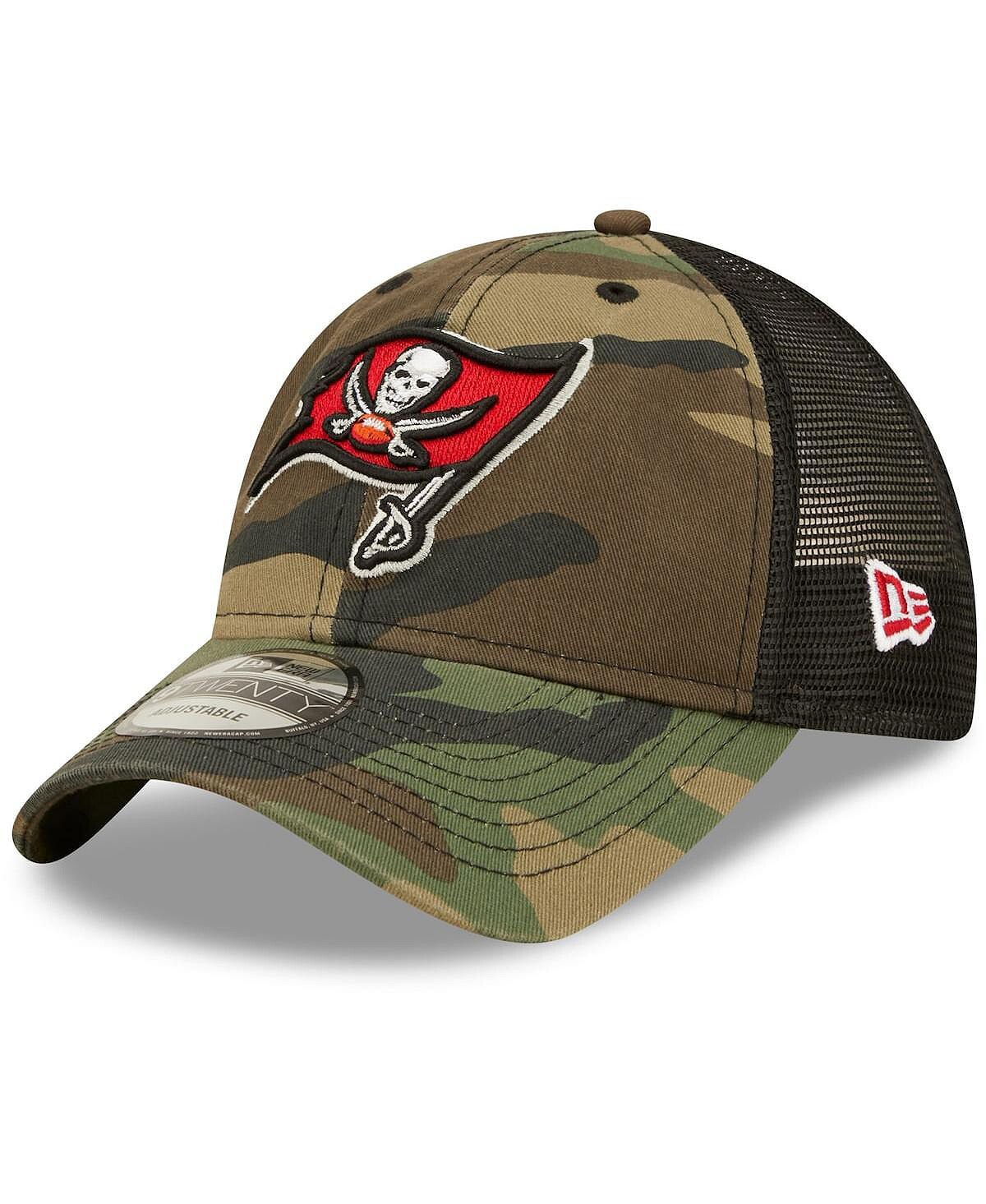 Мужская кепка Tampa Bay Buccaneers Basic 9TWENTY Trucker Snapback с камуфляжем и черным цветом New Era
Мужская кепка Tampa Bay Buccaneers Basic 9TWENTY Trucker Snapback с камуфляжем и черным цветом New Era