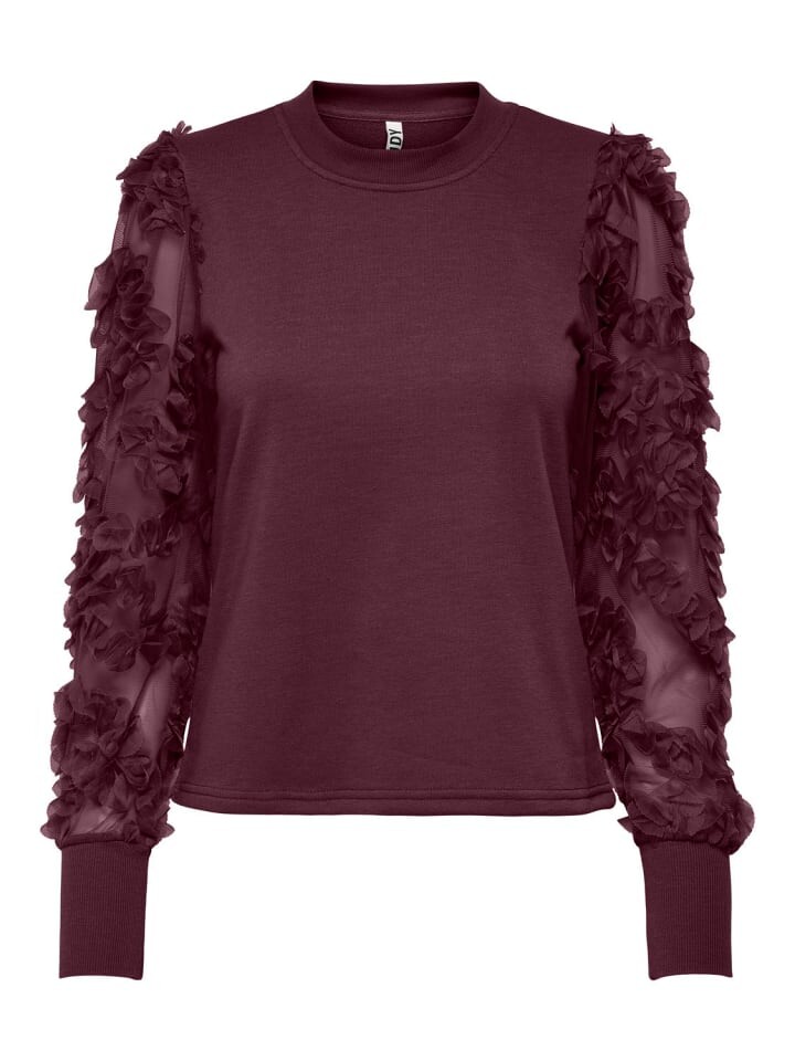 Пуловер JACQUELINE de YONG Eleganter Sweatshirt Blusen Mesh Langarm JDYFAIRVIEW, цвет weinrot
Пуловер JACQUELINE de YONG Eleganter Sweatshirt Blusen Mesh Langarm JDYFAIRVIEW, цвет weinrot