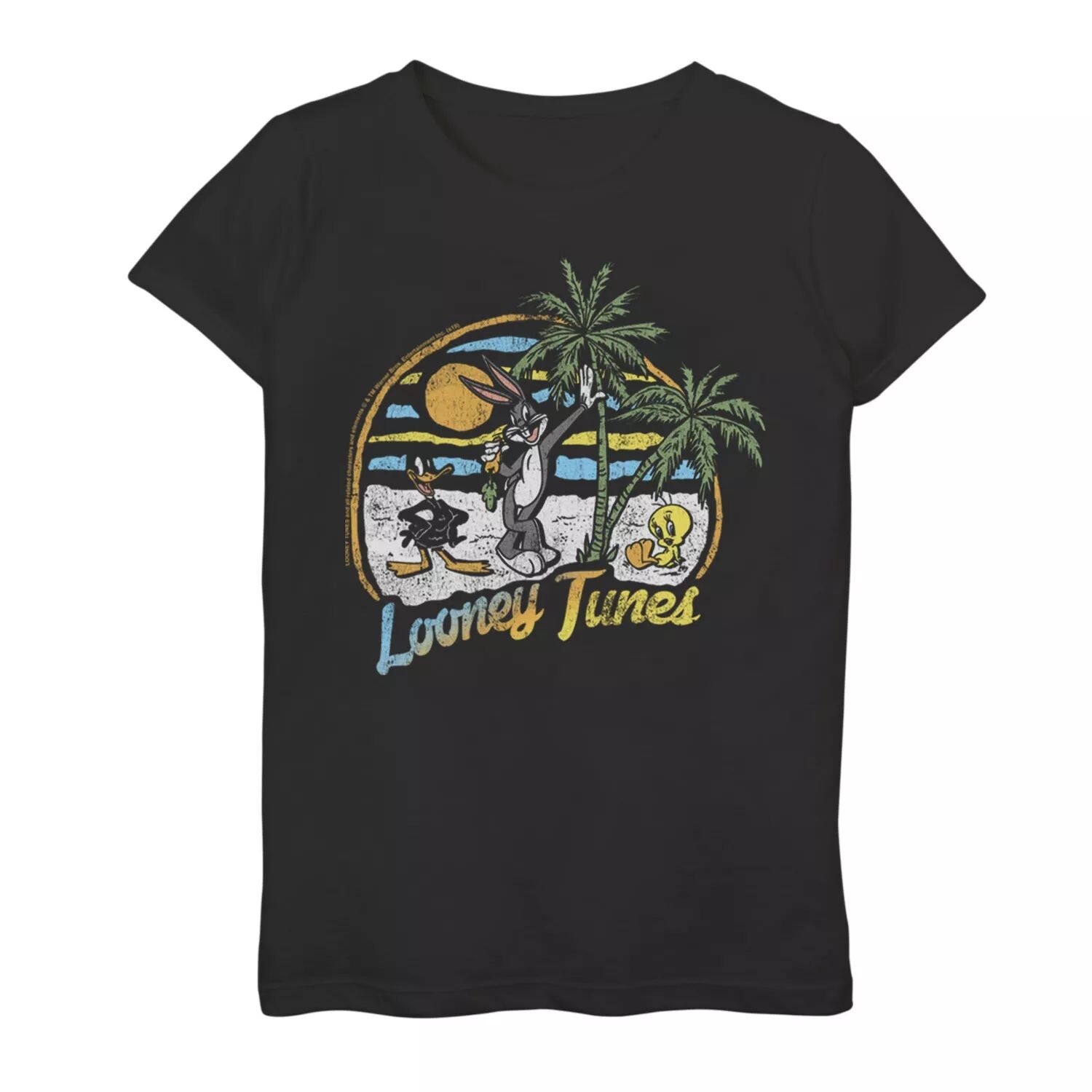 Футболка с графическим рисунком Looney Tunes для девочек 7–16 лет, состав для пляжного дня, групповая фотография Licensed Character
Футболка с графическим рисунком Looney Tunes для девочек 7–16 лет, состав для пляжного дня, групповая фотография Licensed Character