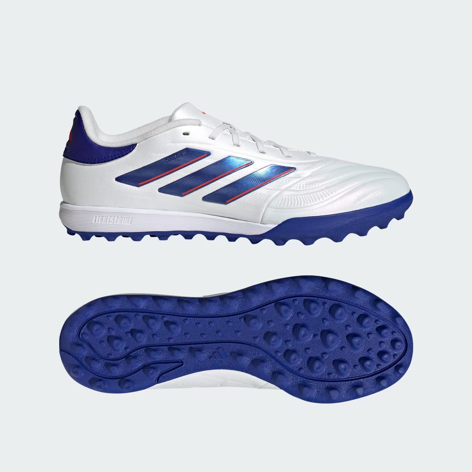 Футбольные бутсы Copa Pure 2 League Turf Adidas, цвет Cloud White/Lucid Blue/Solar Red
Футбольные бутсы Copa Pure 2 League Turf Adidas, цвет Cloud White/Lucid Blue/Solar Red