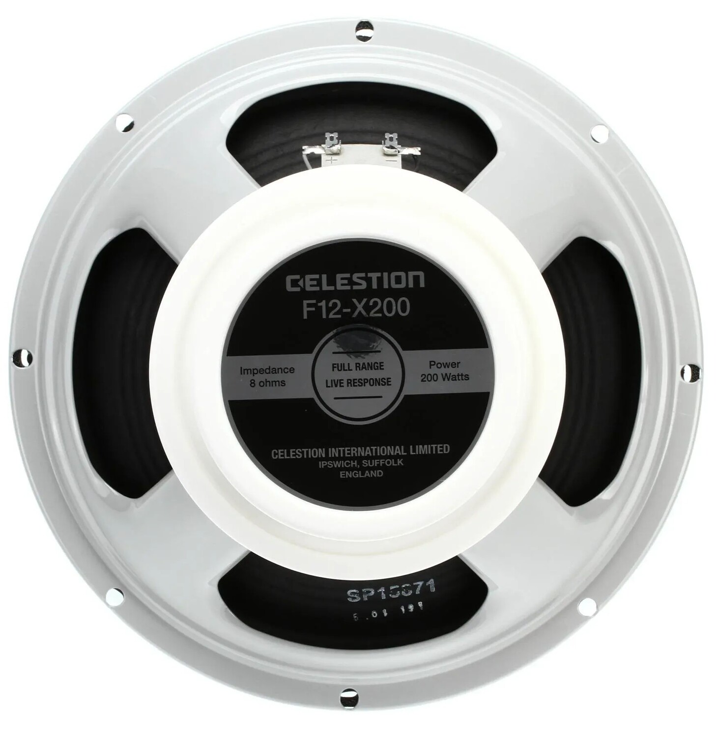 Celestion F12-X200 12-дюймовый сменный динамик гитарного усилителя мощностью 200 Вт — 8 Ом
Celestion F12-X200 12-дюймовый сменный динамик гитарного усилителя мощностью 200 Вт — 8 Ом